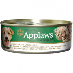 ابلاوز طعام رطب للكلاب بنكهة الدجاج ولحم الضأن بالجيلي 156 جرام