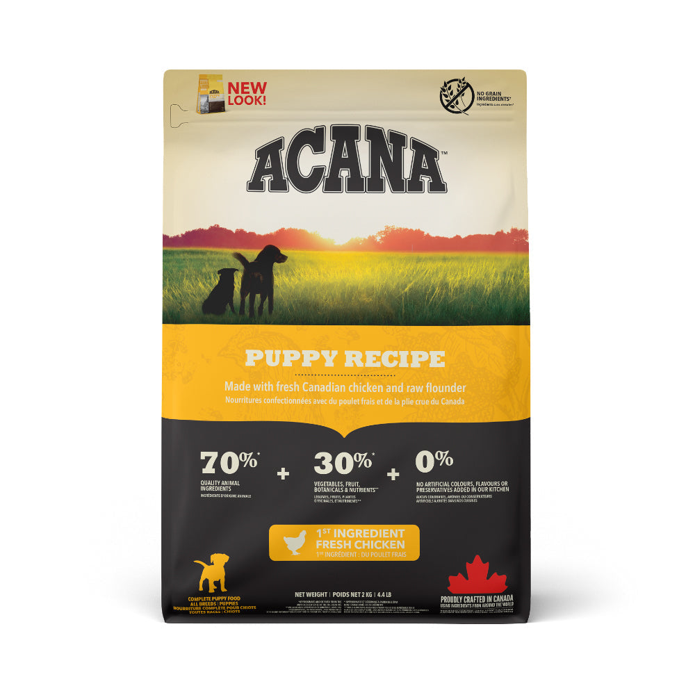 أكانا طعام جاف للكلاب الصغيرة جميع السلالات بنكهة الدجاج