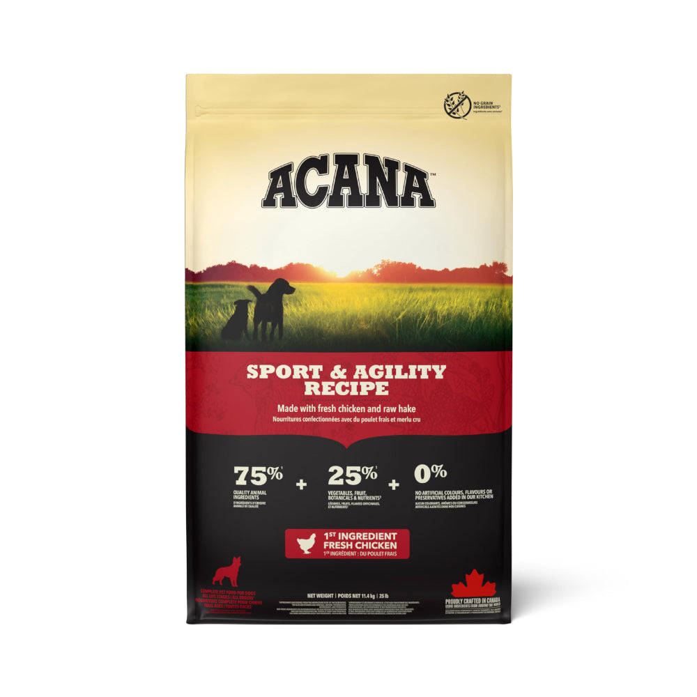 أكانا طعام جاف للكلاب لدعم الكلاب ذات النشاط العالي بنكهة الدجاج - 11.4 Kg