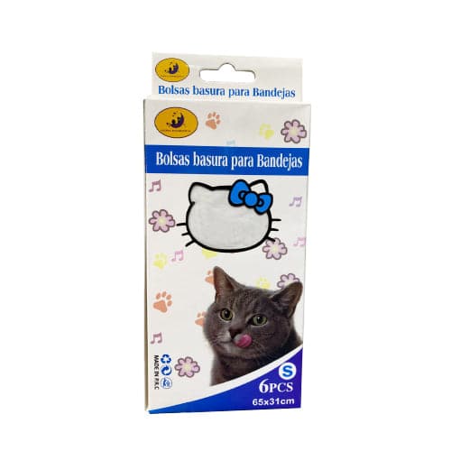 أكياس فضلات الرمل للقطط مقاس صغير عدد 6